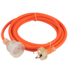 Австралия Новая Зеландия Океания Удлинительный шнур для тяжелых условий эксплуатации длиной 5 м, 15 А, 240 В, 2 400 Вт, одобренный Rcm 