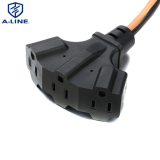 견고한 미국 실외 및 실내 연장 코드 40피트 100피트 16awg 14awg 