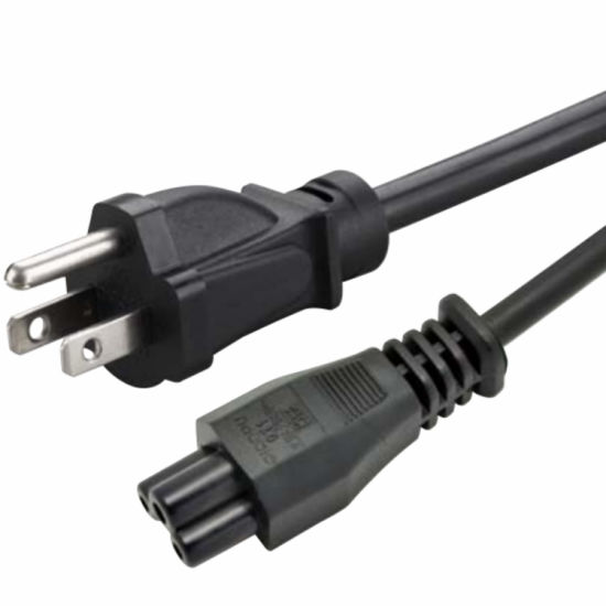 Professional Manufacturer American 3 Pin Extension AC Power Cord