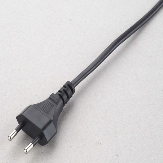 Professional Manufacture European Type 2 Pins AC Power Cord