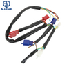 Str&aring;lkastare ledningsn&auml;t PVC-isolerad koppar Custom Wire Harness Leverant&ouml;r