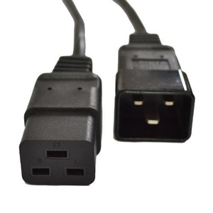 SAA IEC C19 C20 Hubungkan Kabel Ekstensi