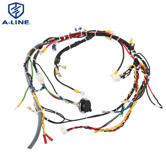 Koplampkabelboom PVC ge&iuml;soleerde koperen aangepaste kabelboomleverancier